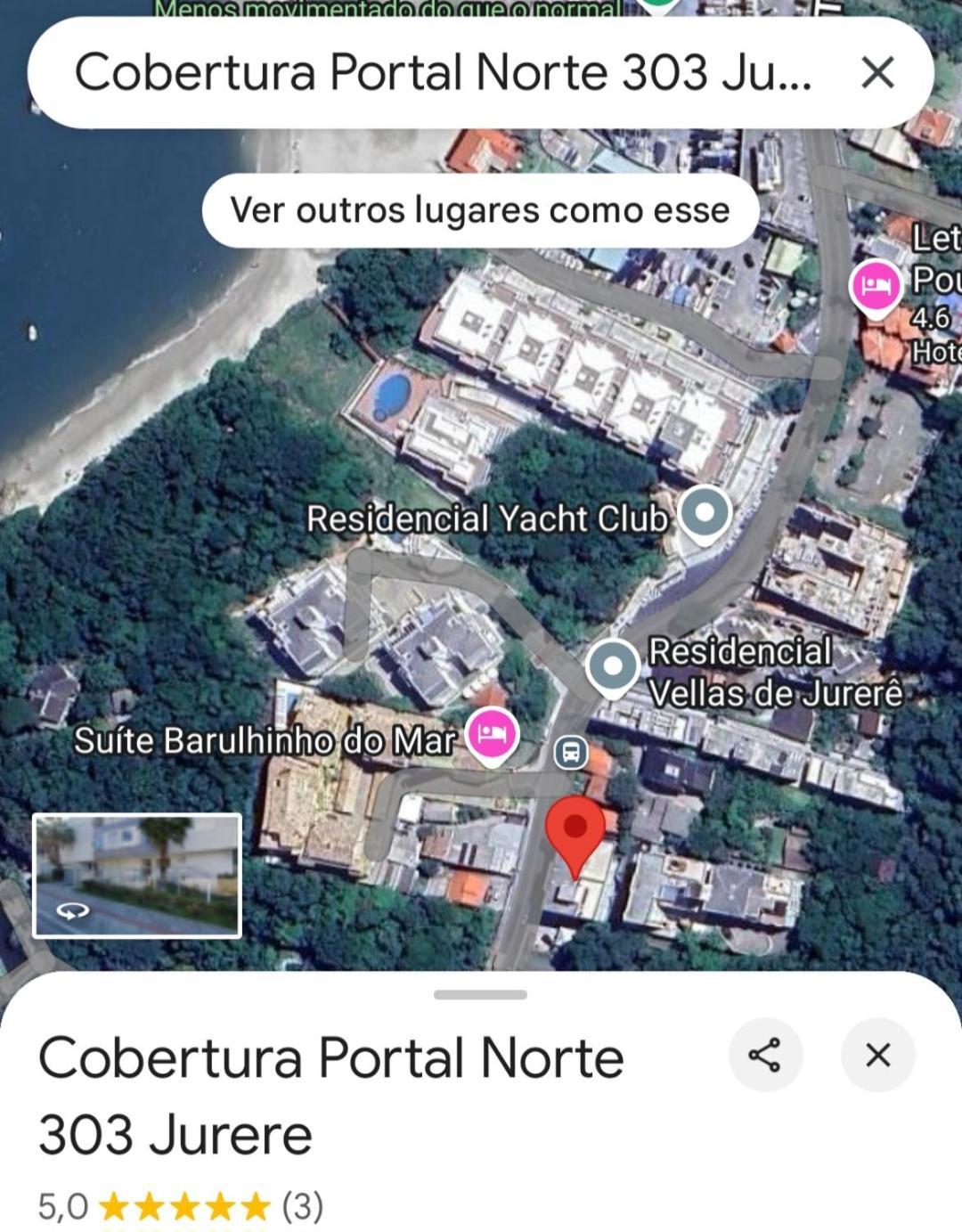 FlorianópolisJurere Cobertura 400M Do Mar Vista Linda公寓 外观 照片